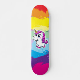 Licorne arc en ciel Skateboard スケートボード