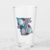 Licorne celtique タンブラーグラス (正面)