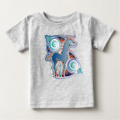 Licorne celtique ベビーTシャツ (正面)
