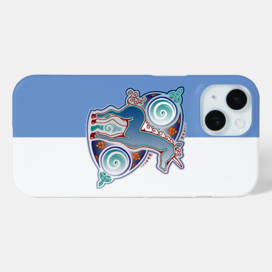 Licorne celtique Case-Mate iPhoneケース (裏面 (横))