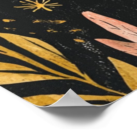 Licorne fantaisiste 🌟🦄 ポスター (角)