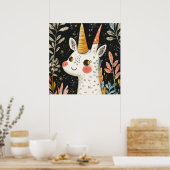 Licorne fantaisiste 🌟🦄 ポスター (キッチン)