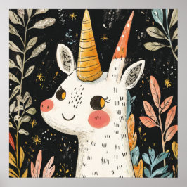 Licorne fantaisiste 🌟🦄 ポスター