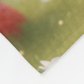 licorne fraise フリースブランケット (角)