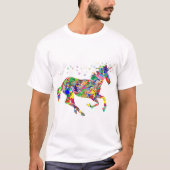 Licorne Rainbow Tシャツ (正面)