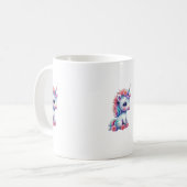 licorne tasse コーヒーマグカップ (正面左)