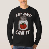Lid And Can It Vinegar Condiment Tシャツ (正面)