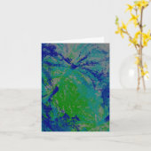 LiDARノートカード カード (黄色い花)