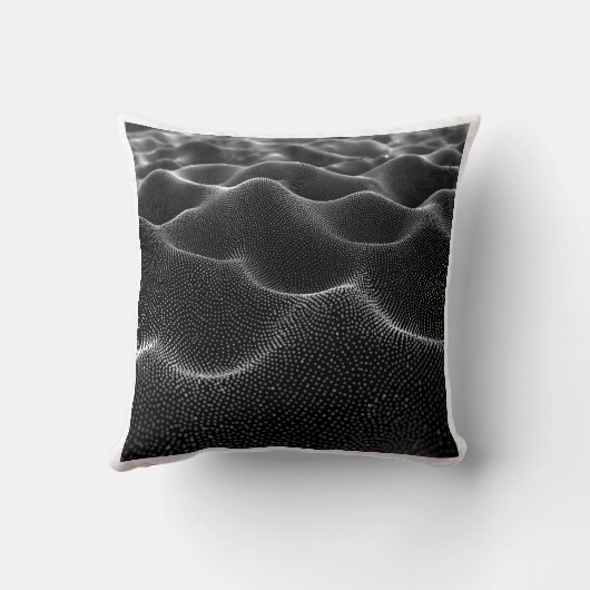 Lidar Scan Point Cloud: An abstract, dense pattern クッション (裏面)