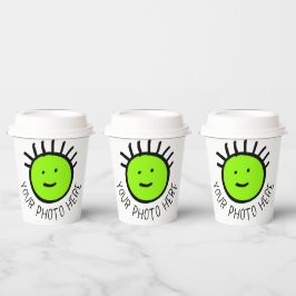LIDSカスタムテンプレート付きフォト8パーティー紙カップ 紙コップ