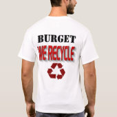 LIDZ BurgetのワイシャツII Tシャツ (裏面)