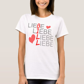 Liebe Liebe Liebe LiebeのTシャツ Tシャツ