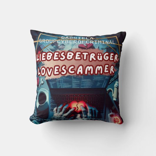 Liebesbetrüger クッション (正面)