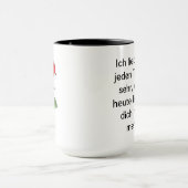 Liebesgedichte Tasse マグカップ (中央)