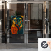 Liebesgeflüster ウィンドウサイン (オフィスドア)