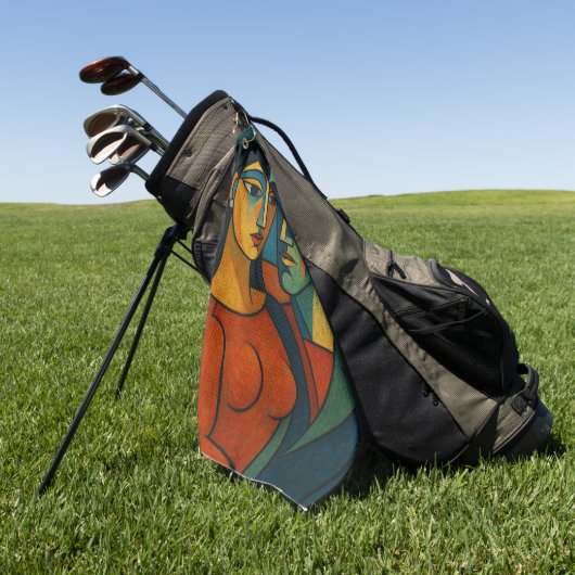 Liebesgeflüster ゴルフタオル (グリーン)