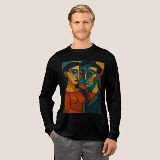 Liebesgeflüster トライブレンドＴシャツ (正面全体)