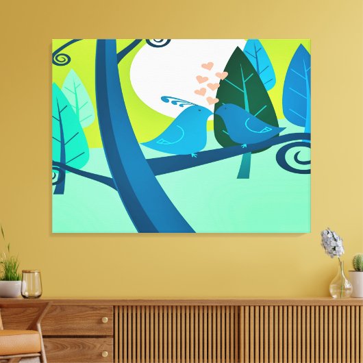 Liebeslied キャンバスプリント (インサイチュ (リビング))