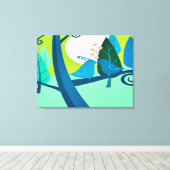 Liebeslied キャンバスプリント (インサイチュ (ウッドフロア))