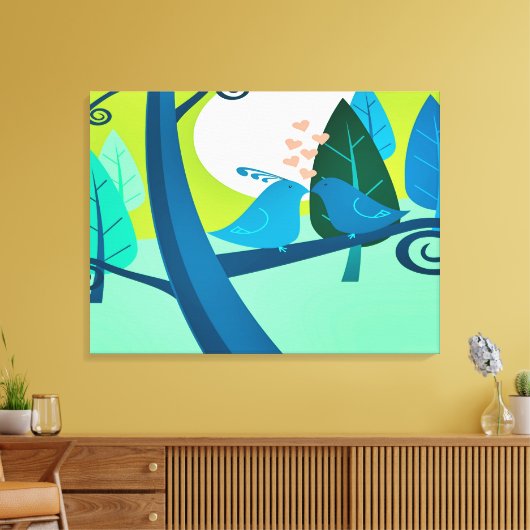 Liebeslied キャンバスプリント (インサイチュ (リビング))