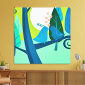 Liebeslied キャンバスプリント (インサイチュ (リビング))