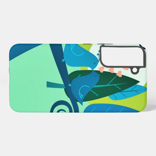 Liebeslied Samsung Galaxyケース (裏面横)