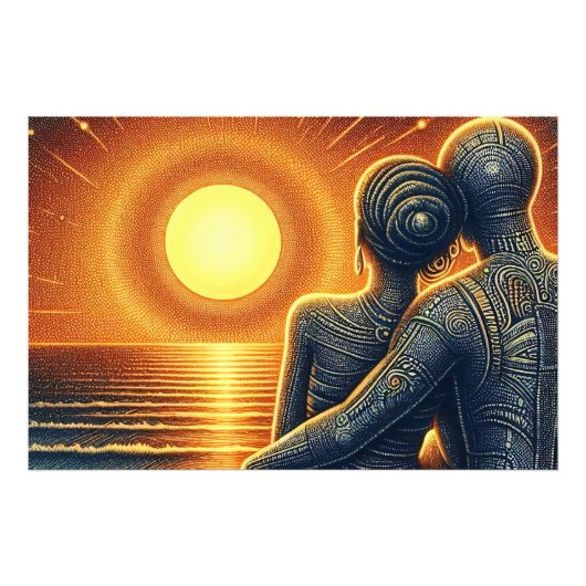 Liebespaar Motiv -  フォトプリント (正面)