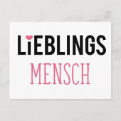 Lieblingsmensch ポストカード (正面)