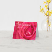 Lieblingsmensch mit zwei Buchstaben: Du! カード (黄色い花)