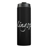 Lieblingspapa – ワイサーSchriftzug 0001 タンブラー (正面)