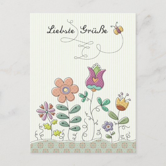Liebste Grüße ポストカード (正面)