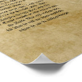 Liechtenauer Zettel Print, Poster Paper (Matte) ポスター (角)