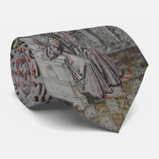 Liechtenauer Zettleのタイ ネクタイ (ロール)