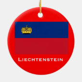 Liechtenstein*のクリスマスのオーナメント セラミックオーナメント (裏面)