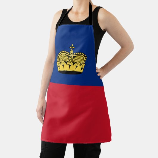 Liechtenstein Flag エプロン (インサイチュ)