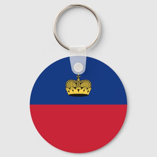 Liechtenstein Flag キーホルダー (正面)