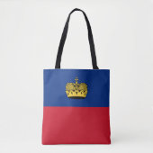 Liechtenstein Flag トートバッグ (正面)