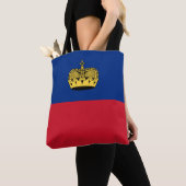 Liechtenstein Flag トートバッグ (クローズアップ)