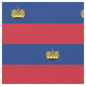 Liechtenstein Flag ファブリック (クローズアップ)