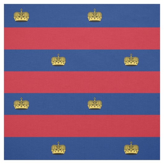 Liechtenstein Flag ファブリック (見本)