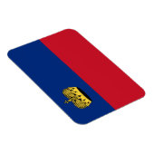 Liechtenstein Flag マグネット (右側)