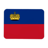Liechtenstein Flag マグネット (横)