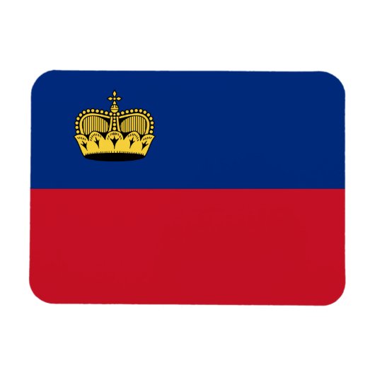 Liechtenstein Flag マグネット (横)