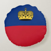 Liechtenstein Flag ラウンドクッション (裏面)