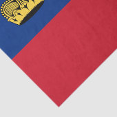 Liechtenstein Flag tissue paper, Liechtenstein 薄葉紙 (詳細)