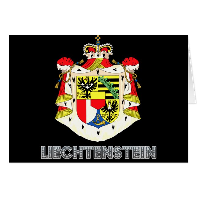 Liechtensteinerの紋章 (正面横)