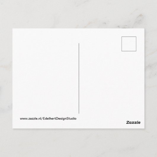 Liefdevol Nieuwjaar Swipe Brifkaart ポストカード (裏面)