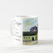 Liege、都市、精神、文化都市 コーヒーマグカップ (正面左)