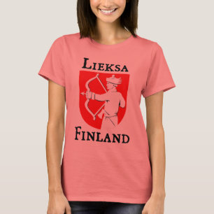 Lieksa、フィンランド(Suomi) Tシャツ