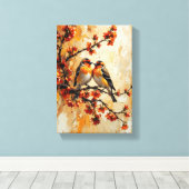 lienzo aves キャンバスプリント (インサイチュ (ウッドフロア))